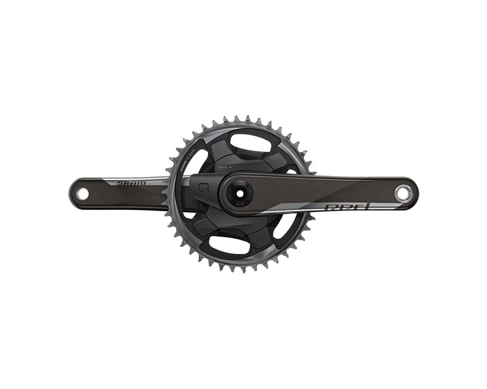 SRAM Red 1x AXS 40T Road Crankset w/Quarq Power Meter – Crooze
