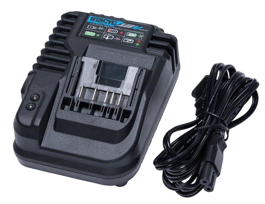 STACYC 18V Smart Battery Charger for 12e/16e/16H