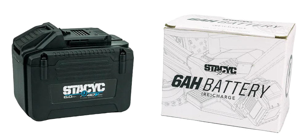 Stacyc 36V/40V Max 6Ah Battery for 16Elite/18E/20E Models