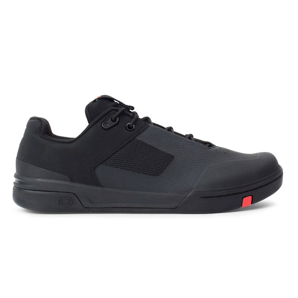 Crank Brothers Shoes Stamp Lace Black/Red Flat