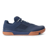 Crank Brothers Shoes Stamp Lace Navy/Silver Flat