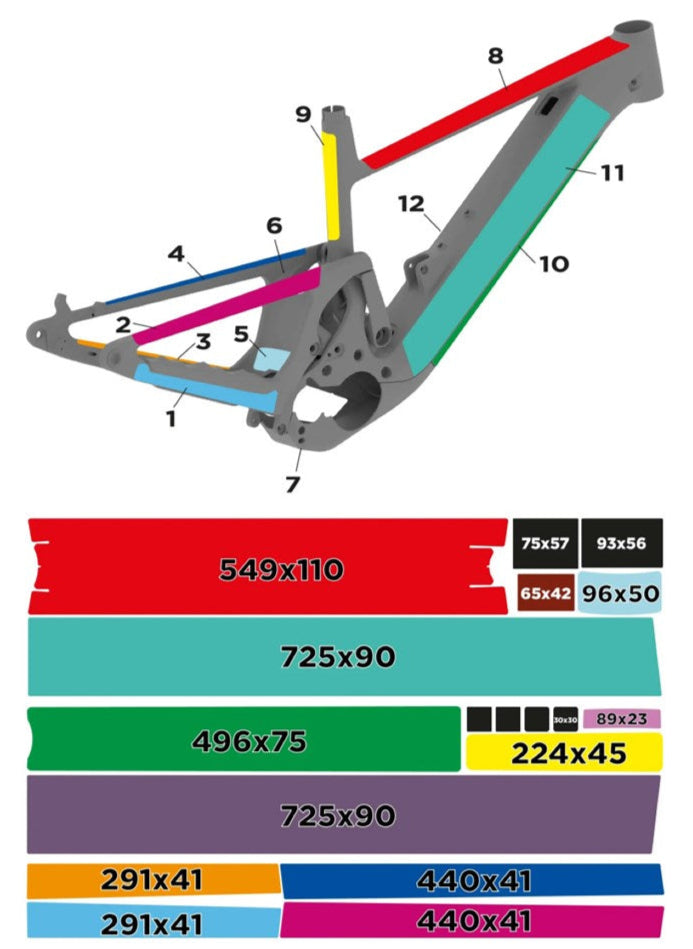 Slicy Sublimistick E-Bike Sticker