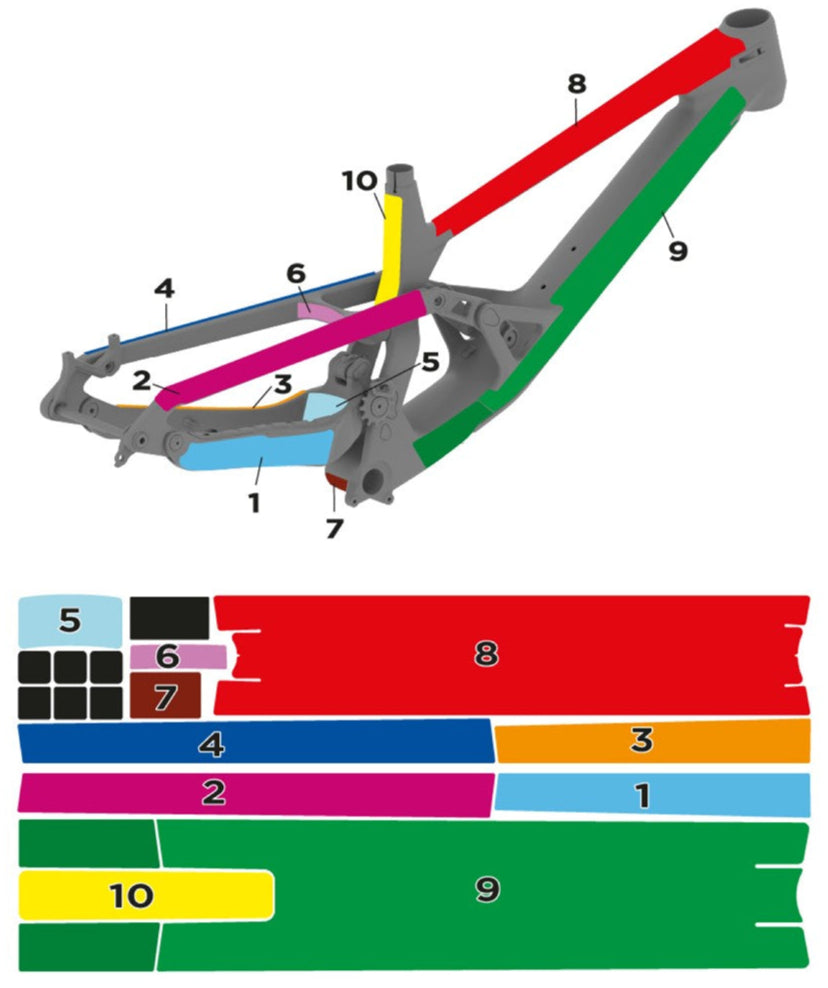 Slicy Sublimistick Enduro DH Mudguard