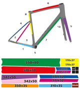 Slicy Sublimistick Gravel Road Bike Sticker