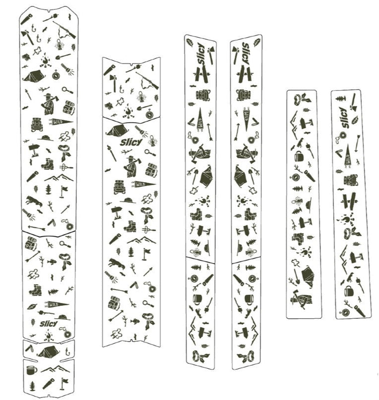 Slicy Sublimistick Color Matte Frame Protector