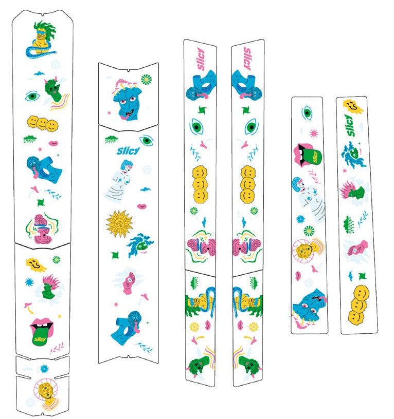 Slicy Sublimistick Color Glossy Frame Protector