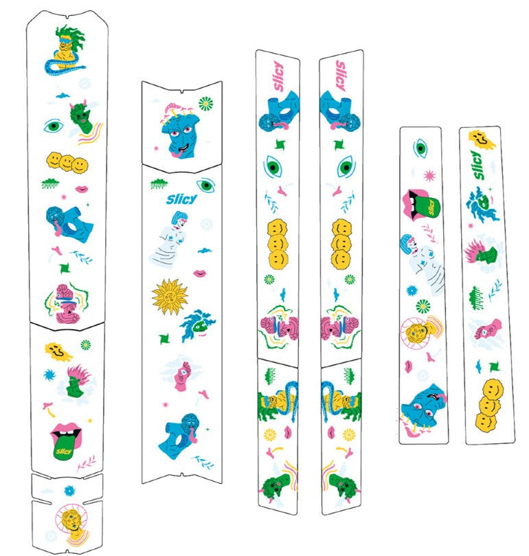Slicy Sublimistick Color Matte Frame Protector