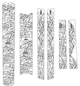 Slicy Sublimistick Color Glossy Frame Protector