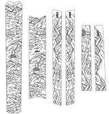 Slicy Sublimistick Color Matte Frame Protector