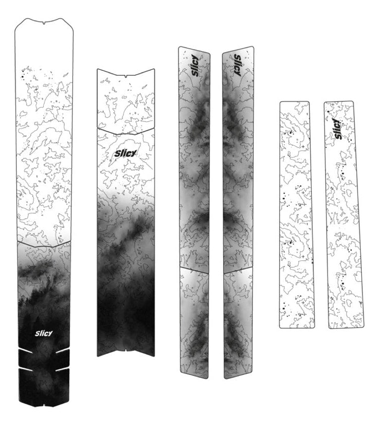 Slicy Sublimistick Color Glossy Frame Protector