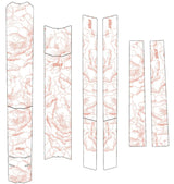 Slicy Sublimistick Color Matte Frame Protector