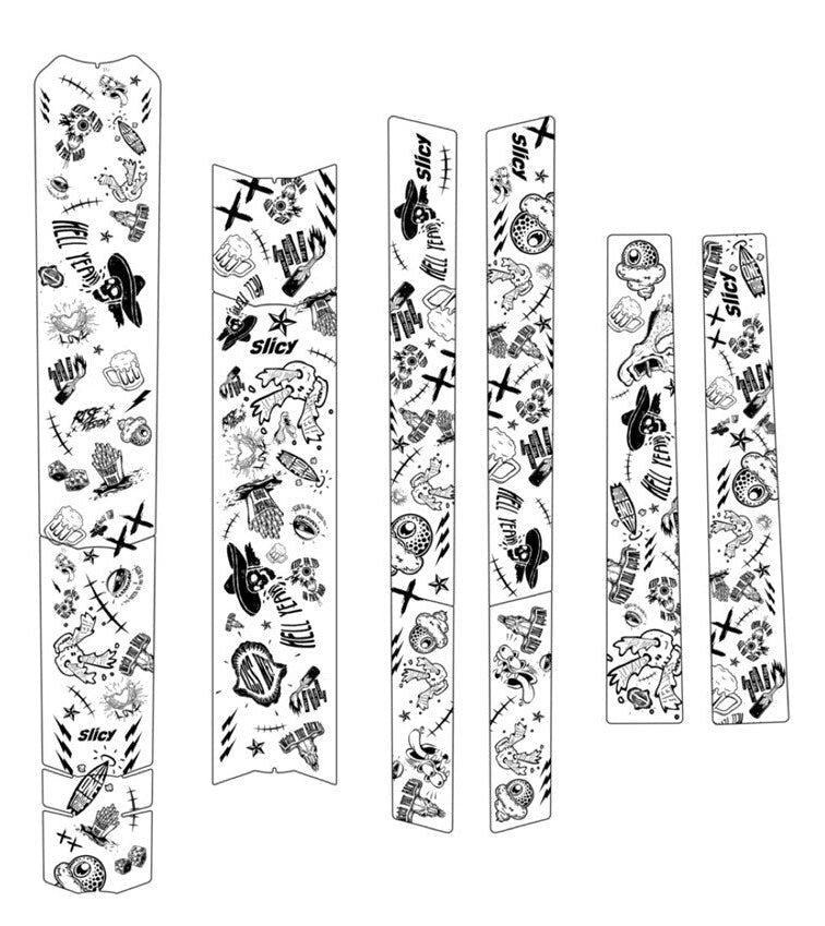 Slicy Sublimistick Color Glossy Frame Protector