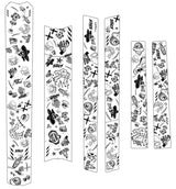 Slicy Sublimistick Color Matte Frame Protector
