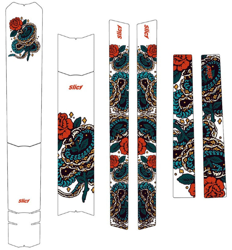 Slicy Sublimistick Color Matte Frame Protector