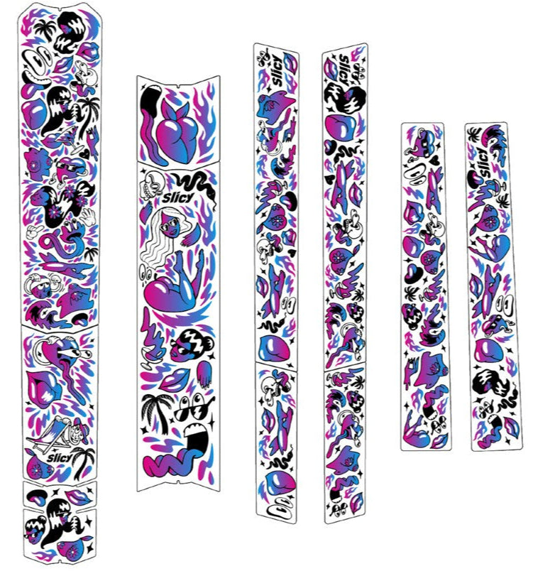 Slicy Sublimistick Color Matte Frame Protector
