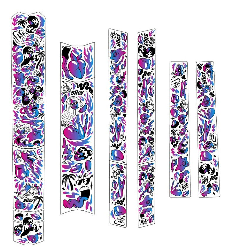 Slicy Sublimistick Color Glossy Frame Protector