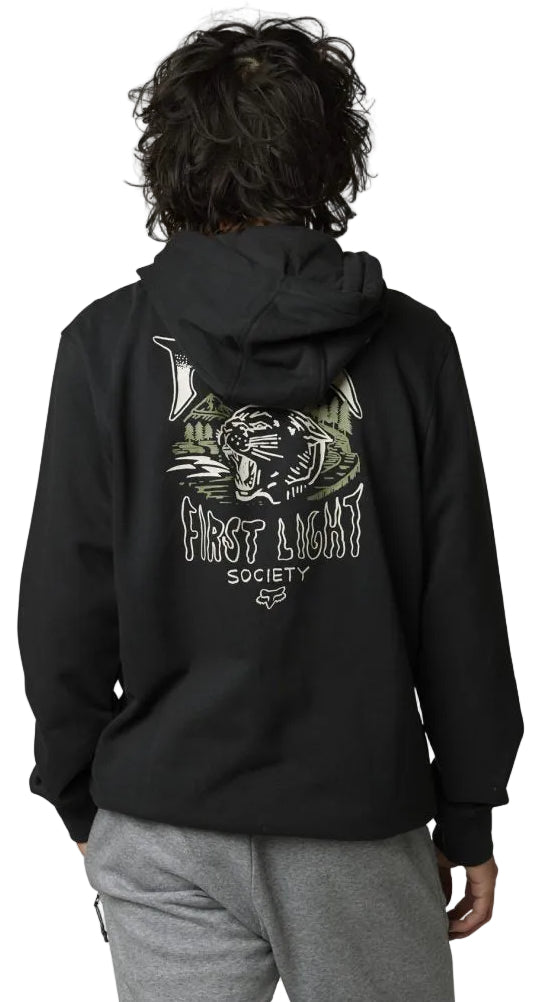 Fox TORRERO PO FLEECE Black BACK FACING MODEL