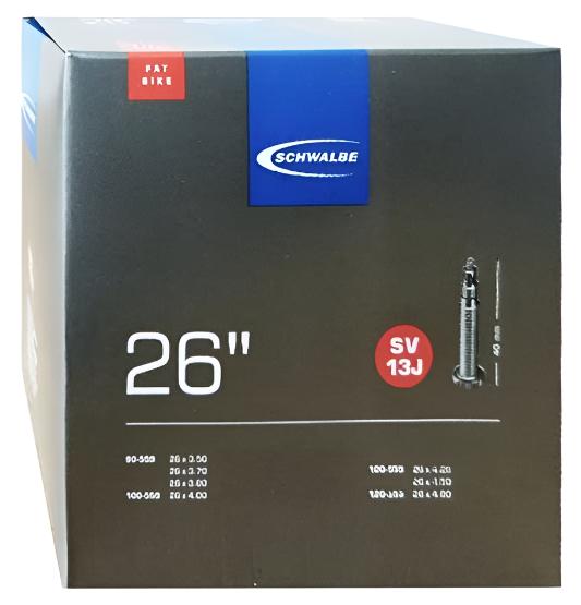 Schwalbe Tube SV13J Presta; 26" x 3.50 - 4.80 390g Fatbike