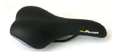 Quality Velo Ladies Comfort Vinyl Top Saddle 220 x 200mm Black