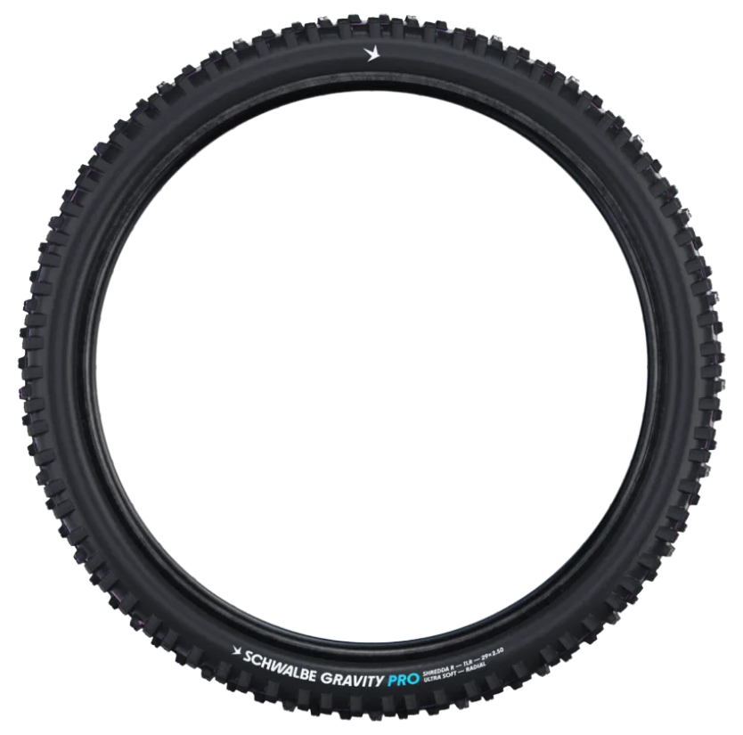 Schwalbe Shredda Rear 27.5 x 2.50 Gravity PRO Radial Ultra Soft Compound Tubeless Tyre