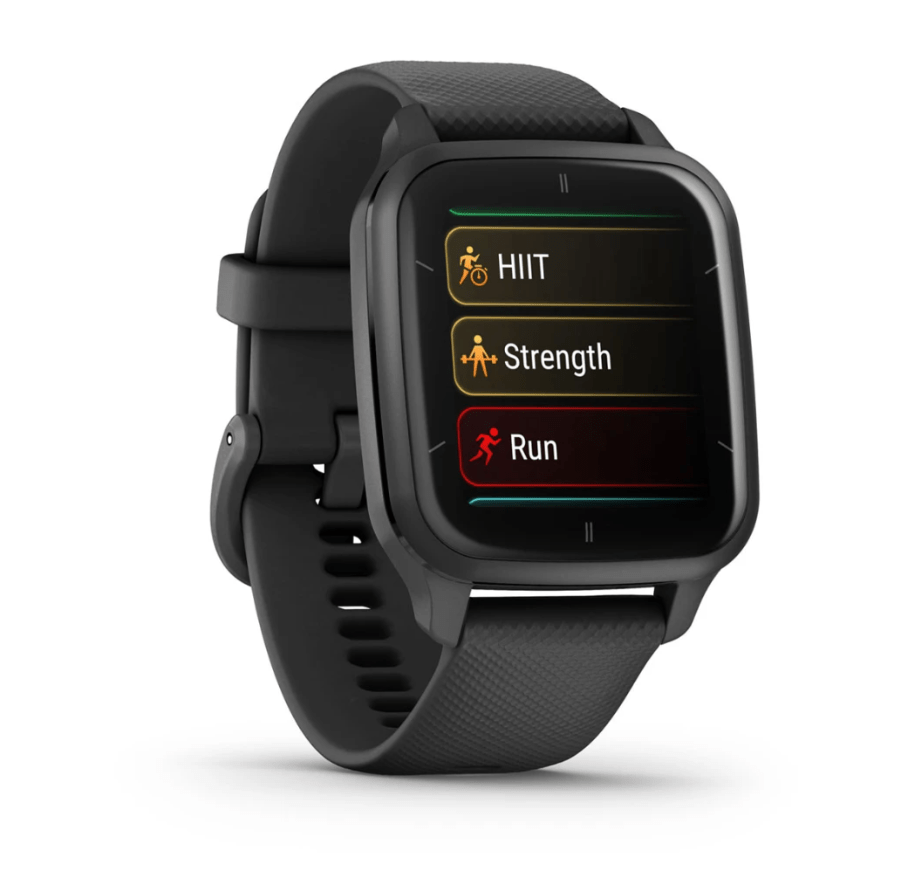 Garmin Venu® Sq 2 – Music Edition, Slate Aluminium Bezel with Black Case