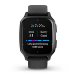 Garmin Venu® Sq 2 – Music Edition, Slate Aluminium Bezel with Black Case