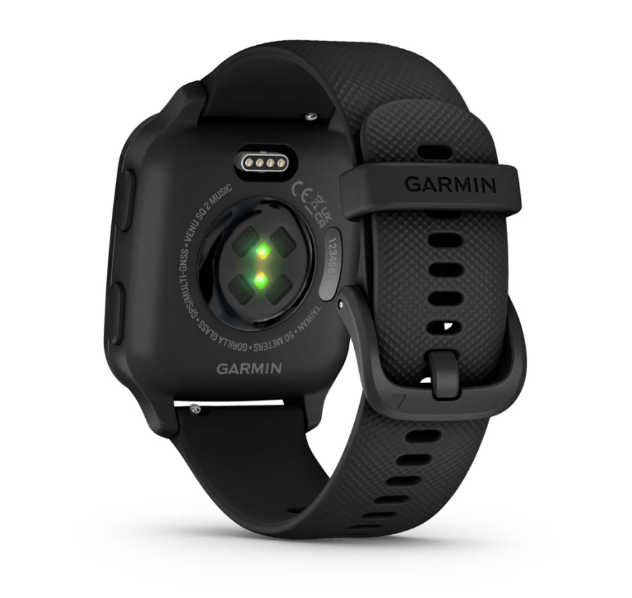 Garmin Venu® Sq 2 – Music Edition, Slate Aluminium Bezel with Black Case