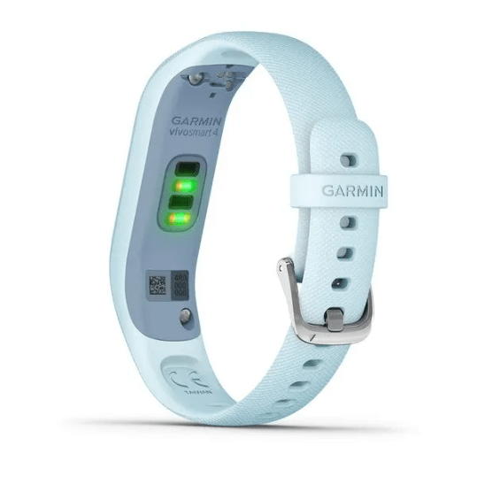 Garmin vivosmart 4 Azure Blue with Silver Hardware Small Medium