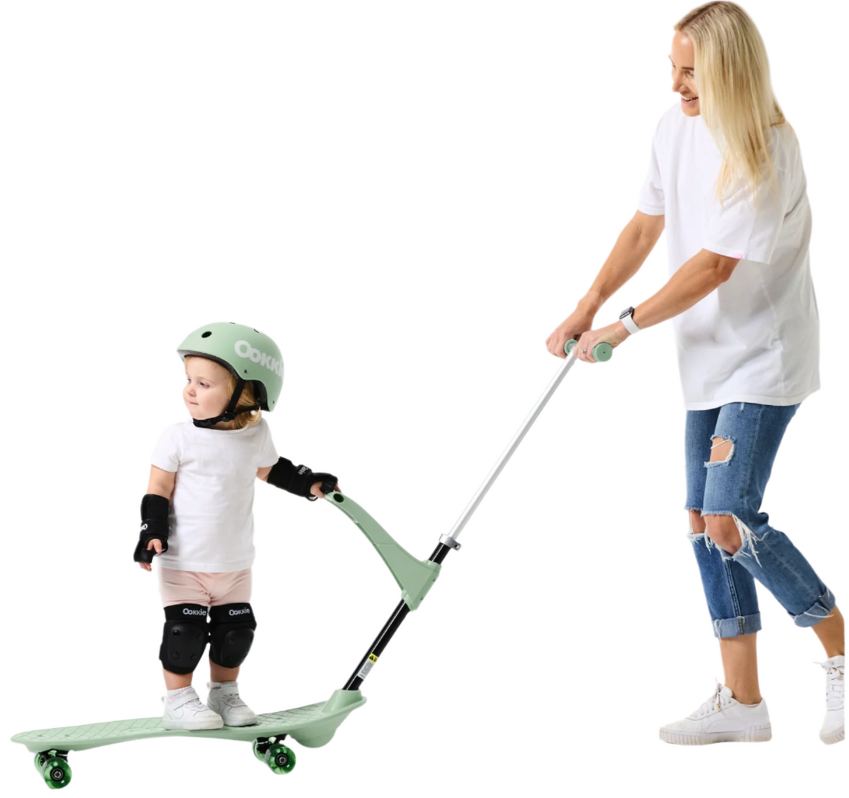 Ookkie Kids Learner Skateboard - Sage