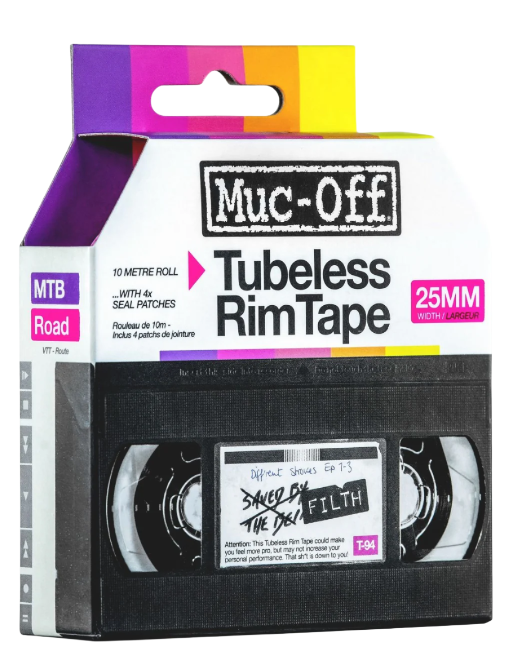 Muc-Off Rim Tape 10m Roll 25mm