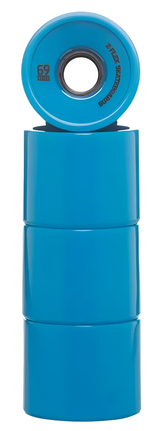 ZFlex Blue Longboard V2 Skateboard Wheels