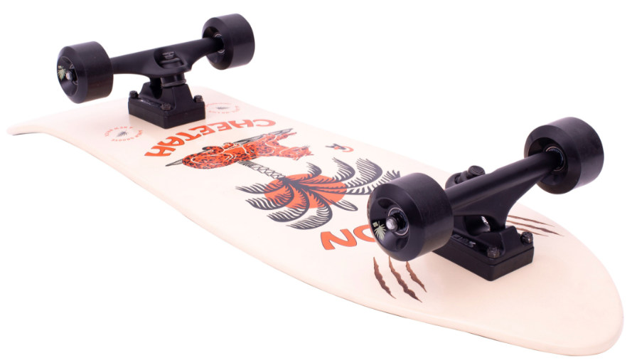 ZFlex Aragon Cheetah 80's Frog Skateboard