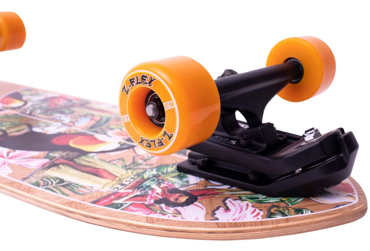 ZFlex Banana Train Surfskate Fish Skateboard