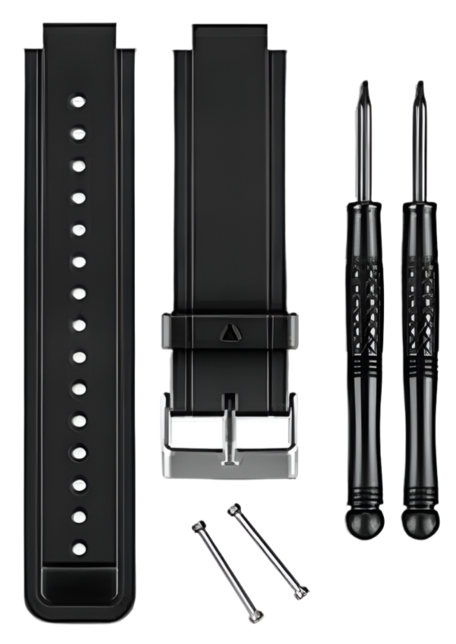 Garmin Black Silicone Band - Vivoactive