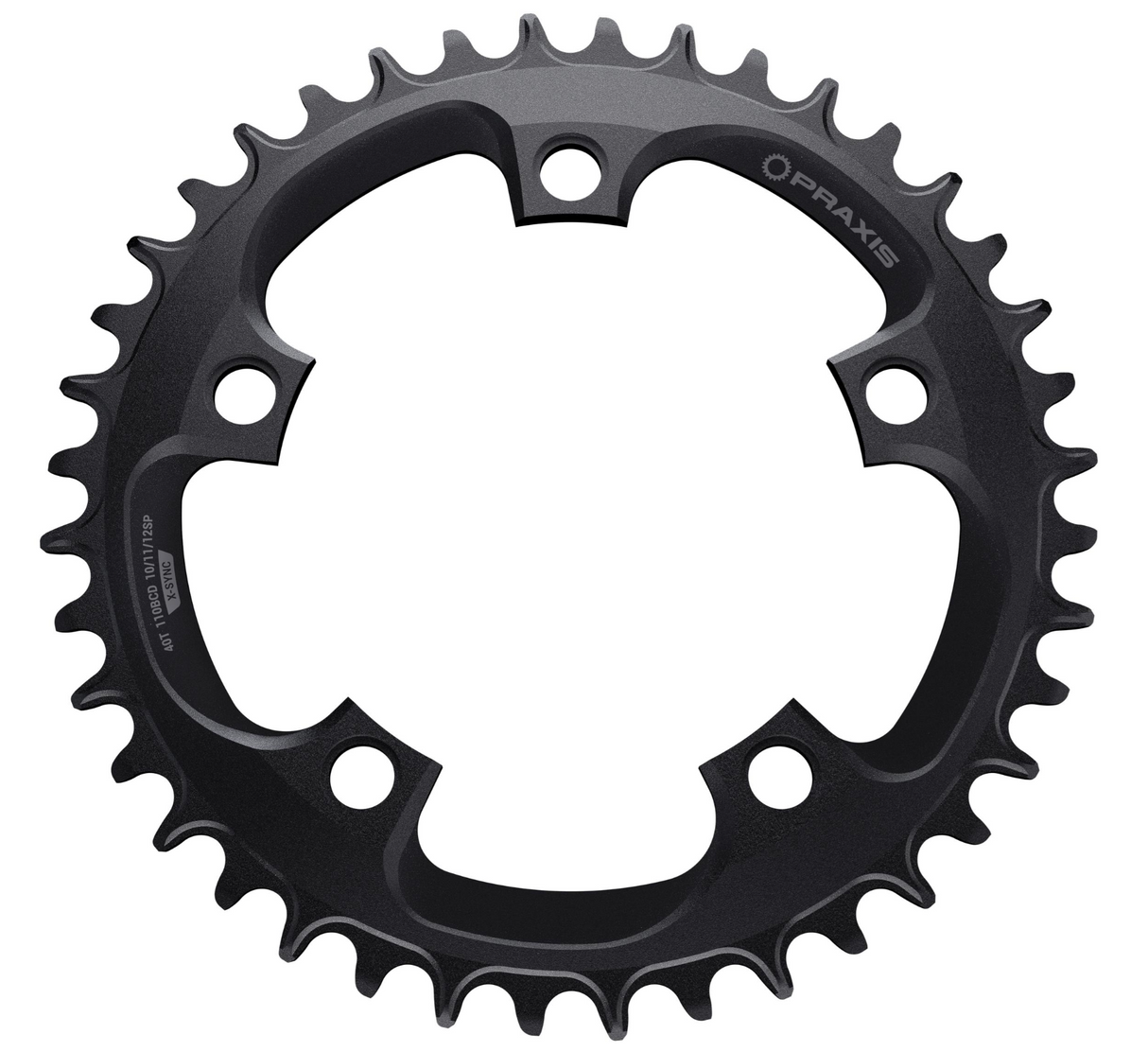 Praxis Road/ Gravel 1x Chainring 110BCD ( WIDE/NARROW) threaded ebike
