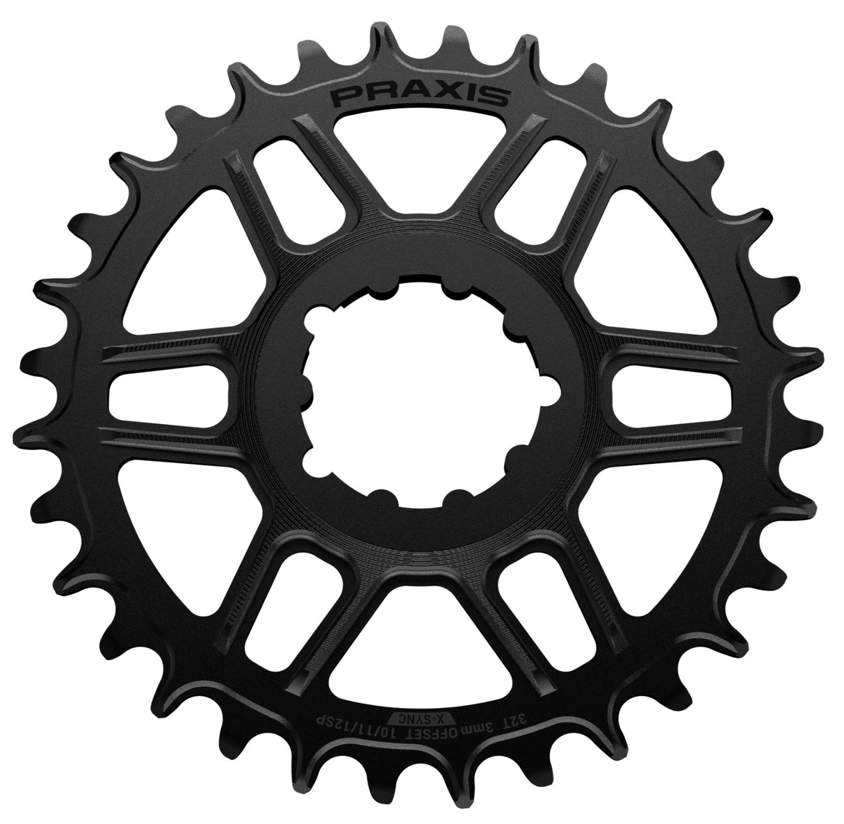 Praxis MTN Direct Mount 1x Chainring (wide/narrow) 0mm offset