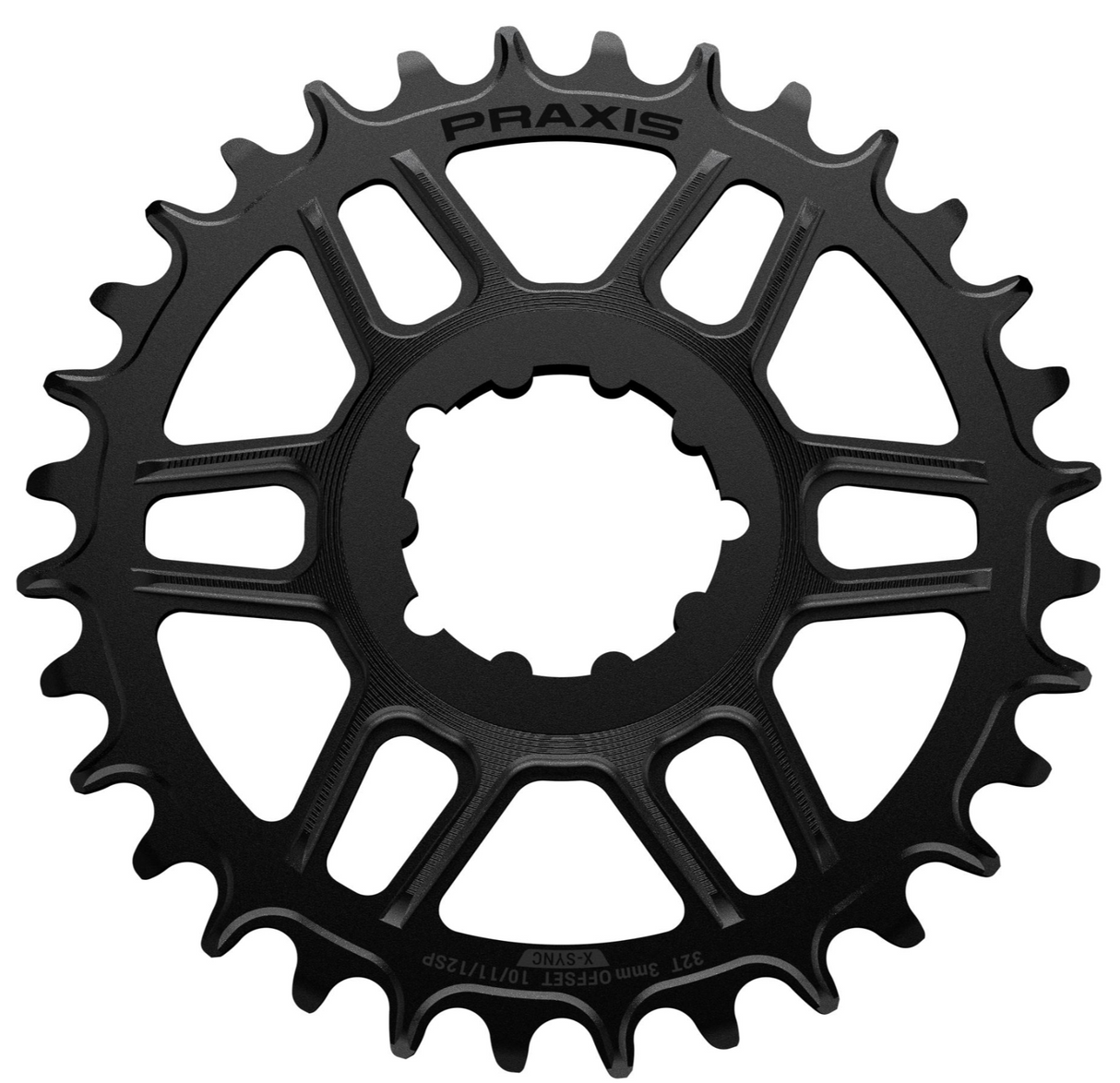 Praxis MTN Direct Mount 1x Chainring (wide/narrow) 3mm offset