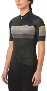 Giro Jersey Womens Chrono Expert Black Horizon side front 