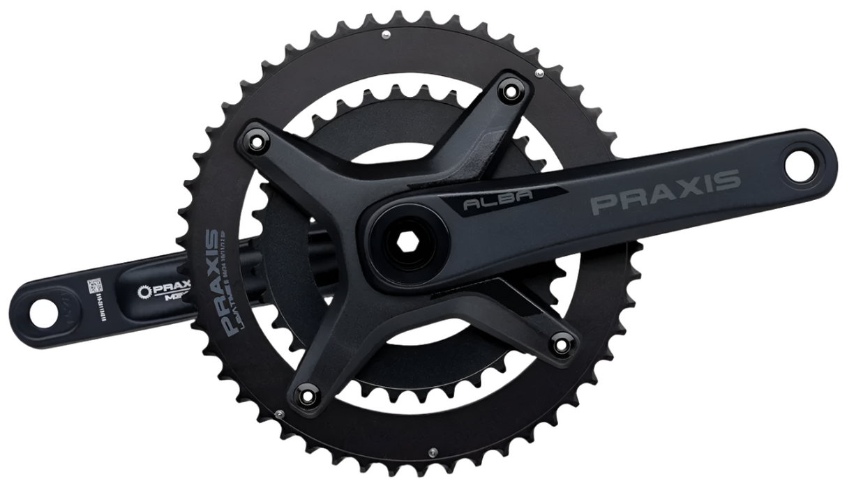 Praxis Alba Road Crankset 50/34T X Ring