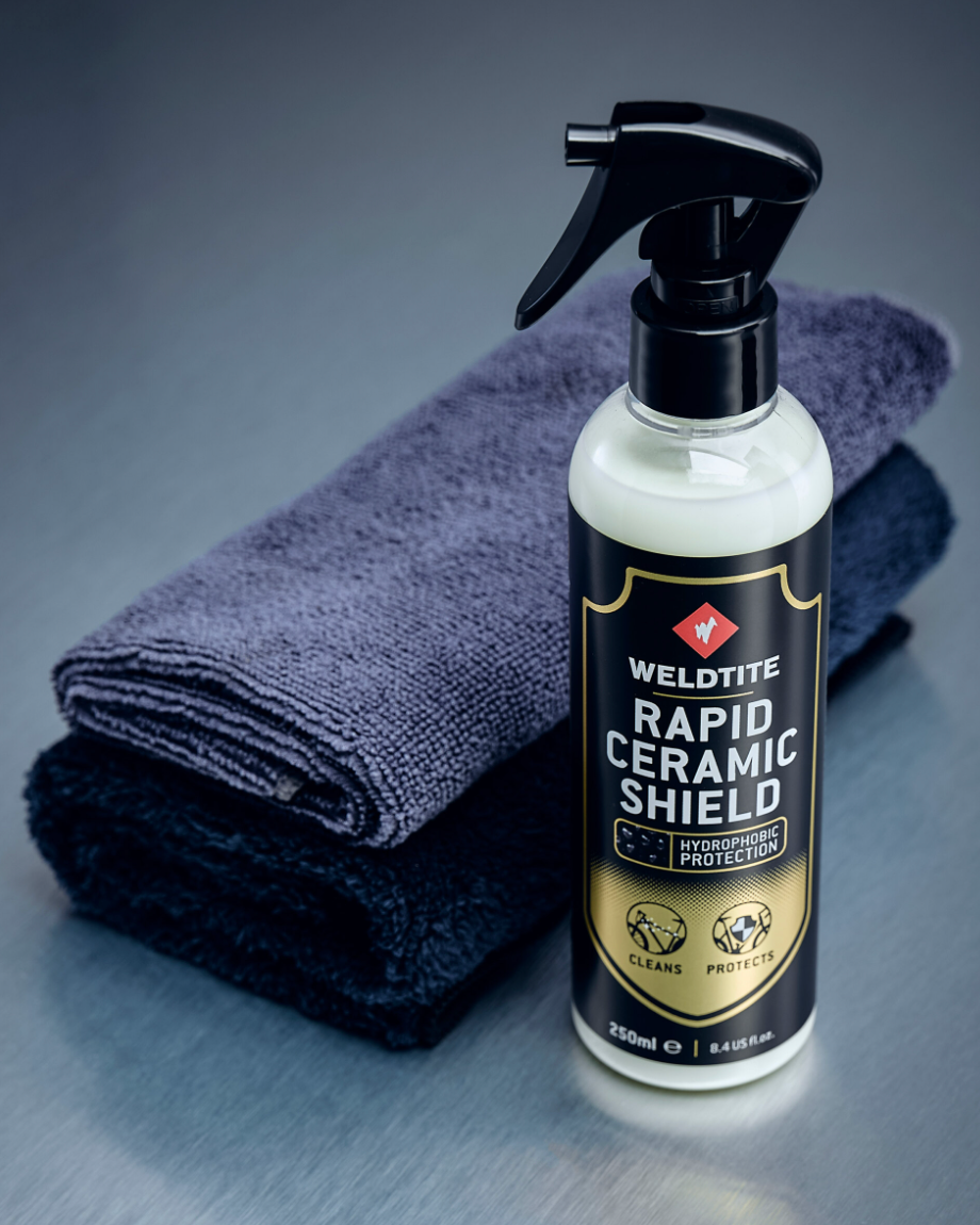 Weldtite Rapid Ceramic Shield Kit 250ml with Cloths