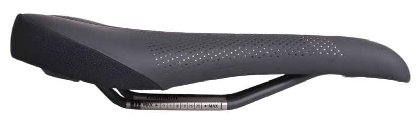 WTB Volt Titanium Wide Saddle 150x265mm Black