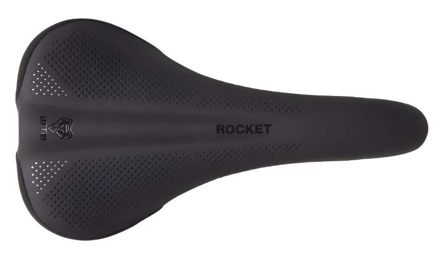 WTB Rocket Titanium Medium Saddle 142x265mm Black