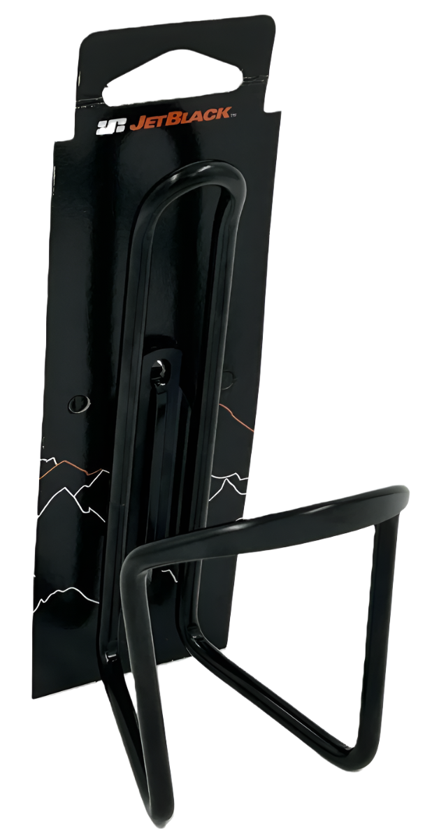 JetBlack Alloy Water Bottle Cage Black