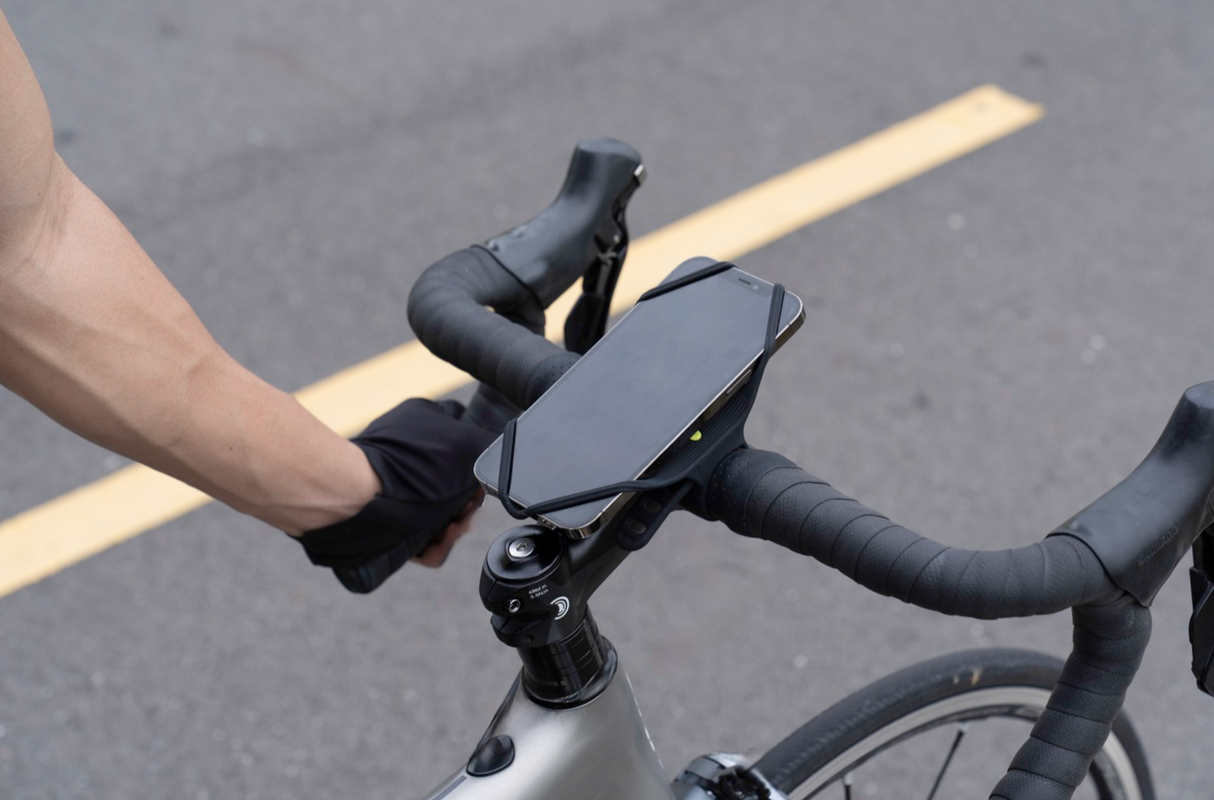 Bone Bike Tie 4 Pro Max Handlebar Phone Holder Black