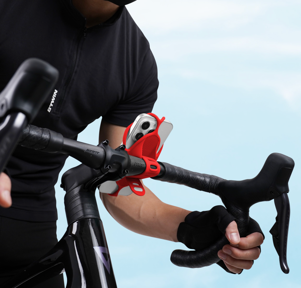 Bone Bike Tie 5 Handlebar Phone Holder