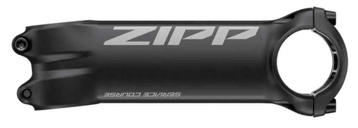 Zipp Service Course 6° 80mm 1.125 Stem Blast Black 6061 Uni Faceplate
