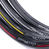 ZIPP RIM FRONT 3ZERO MOTO TLESS 29 32h Slate/RS Red Graphic