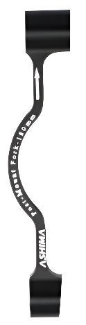 Ashima Front 180mm Brake Adaptor for PM Caliper to PM Fork