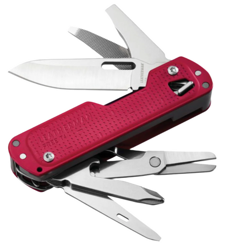 Leatherman FREE T4 Crimson Multi-Tool