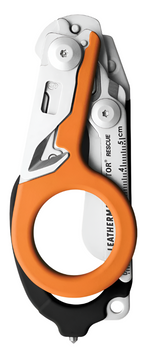 Leatherman Raptor Shears Black/Orange with MOLLE Sheath